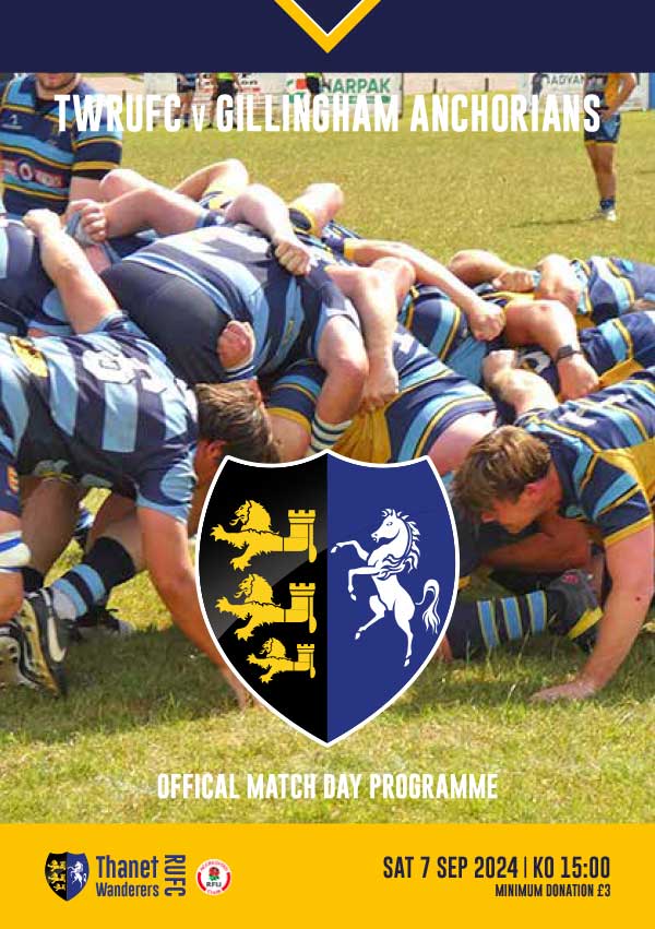 Image of Thanet Wanderers RUFC programme