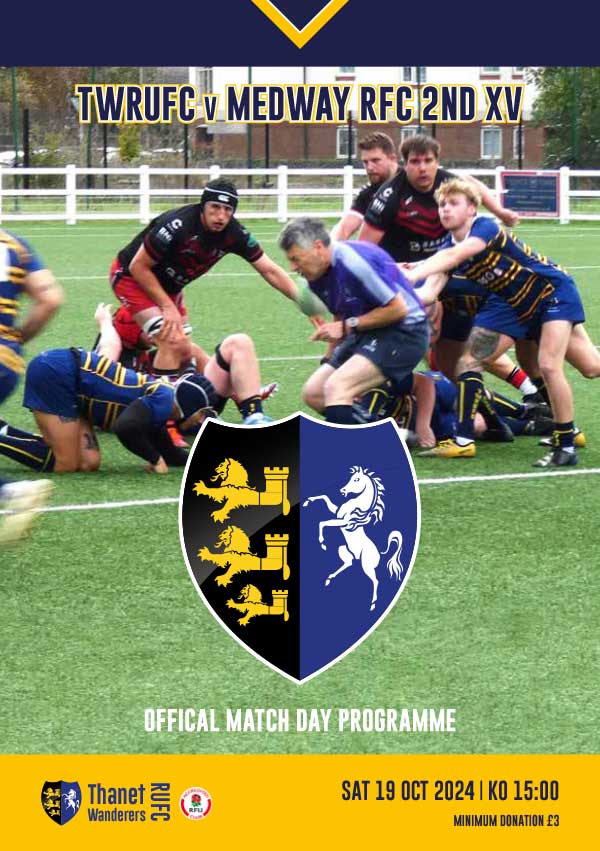 Image of Thanet Wanderers RUFC programme