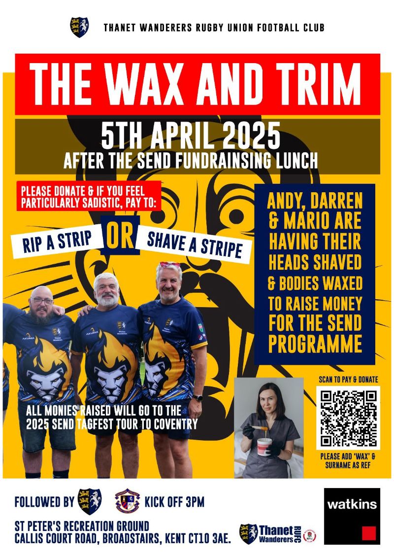 The Wax & Trim - SEND Fundraising Lunch image