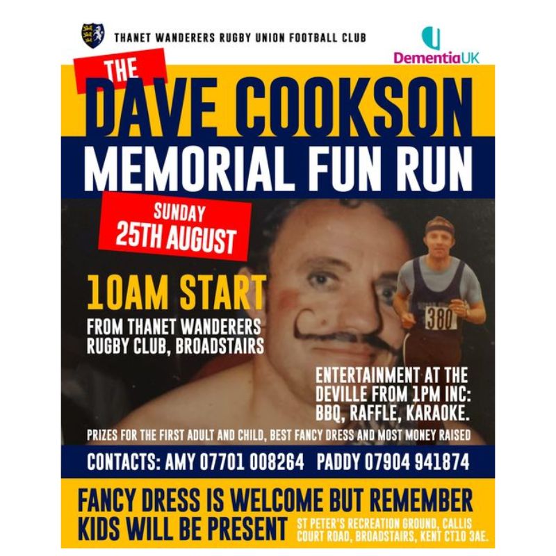 The Dave Cookson Memorial Fun Run 2024